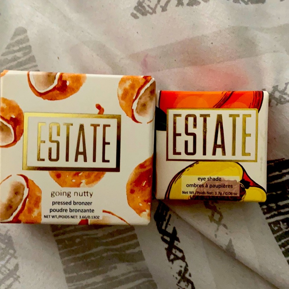 Estate bronzer and eye shadow